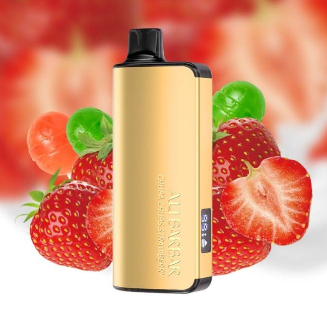 The Sweet Revolution Down Under: Alibarbar Ingot 20000 Puffs Vape in Chupa Chups Strawberry &ndash; Your Nostalgic Cloud Companion