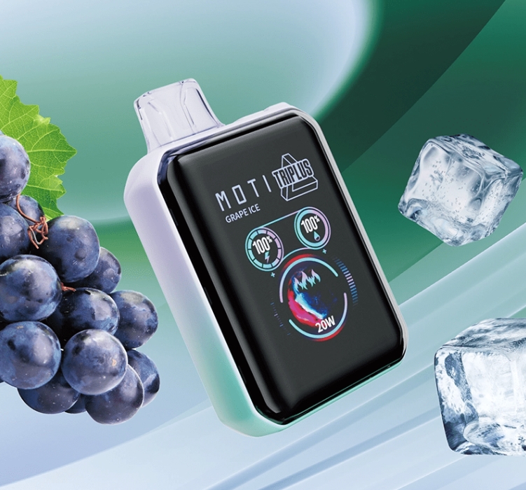 Discover the MOTI Triplus 20000 Grape Ice: A Vaping Experience Like No Other