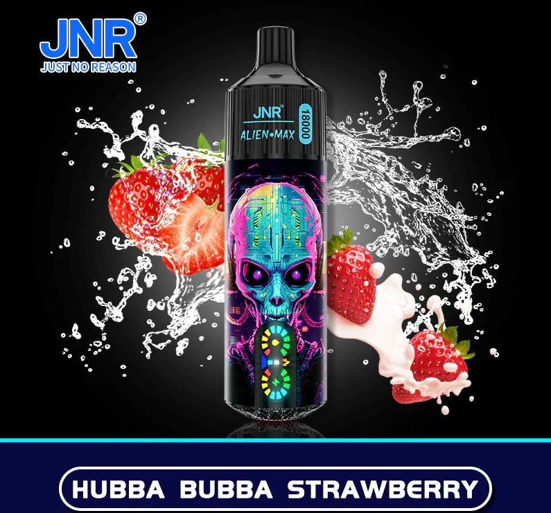 JNR ALIEN Max 18000 Puffs &ndash; Hubba Bubba Strawberry: The Nostalgic Cloud Machine Dominating Aussie Vape Culture in 2025!