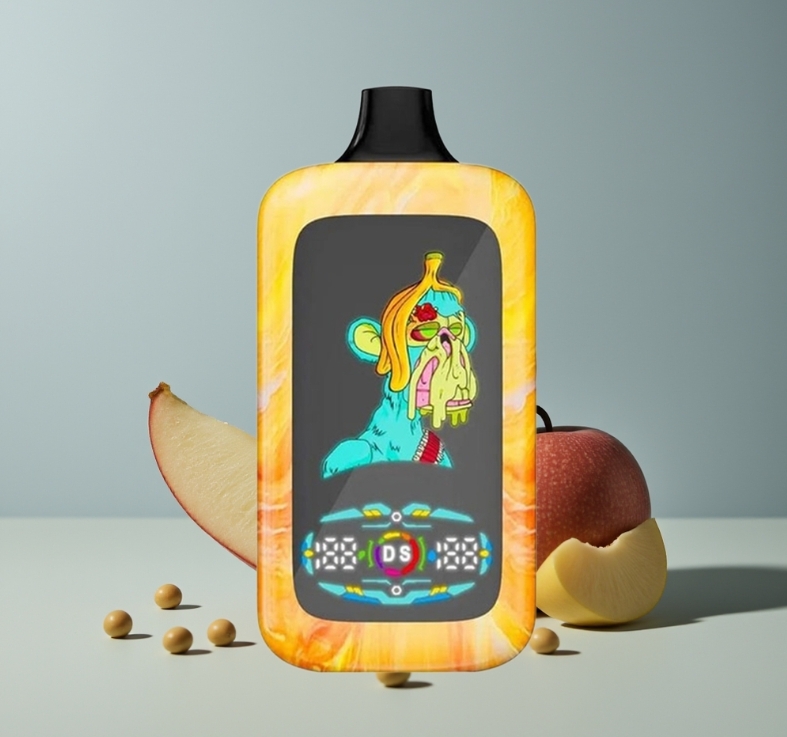 اكتشف روعة الفيب: Fumot Digital Monkey 40000 Puffs Vape - تفاحتين مزدوجتين وFumot Tornado Digital Box 12000 Puffs Vape - عصير الليمون الوردي