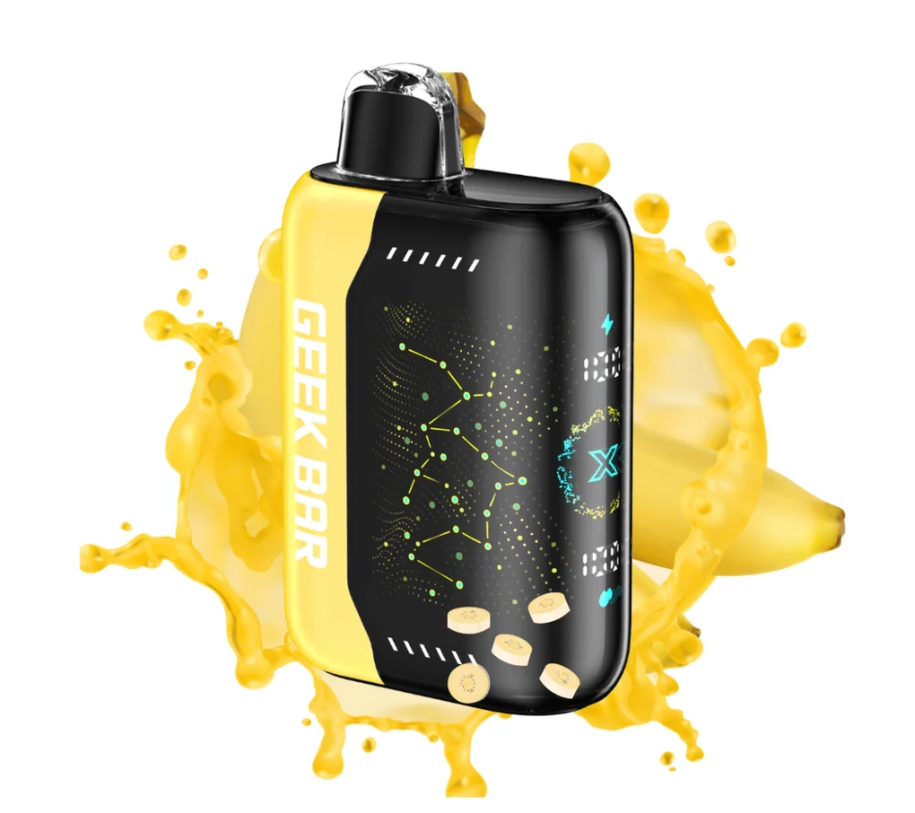 Discover the Geek Bar Pulse X - Banana Taffy Freeze: A Flavorful Vaping Experience